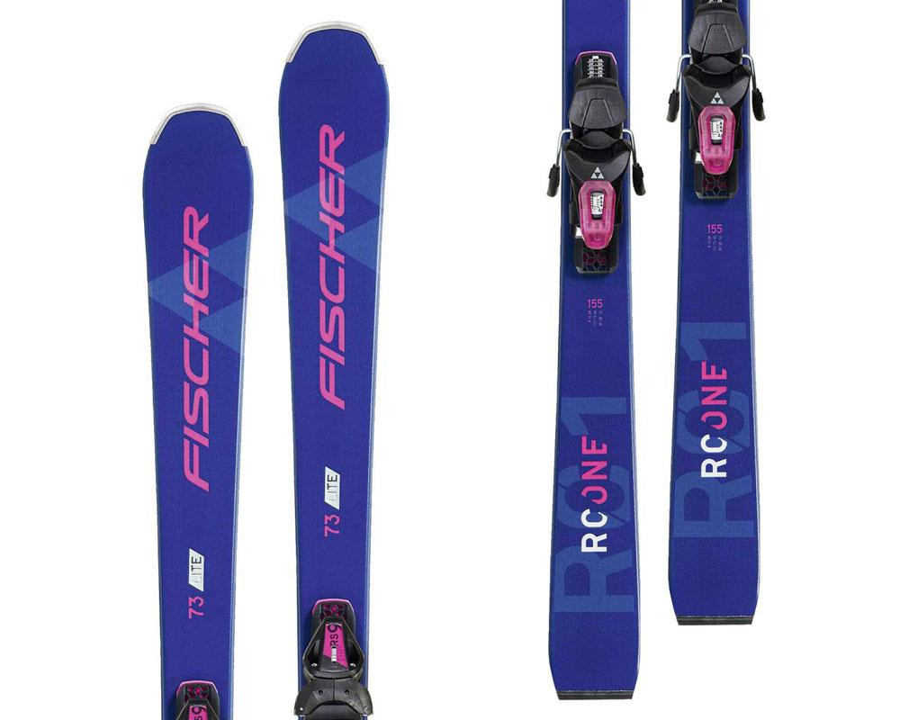 NARTY FISCHER 521V RC ONE LITE 73 L Z WIĄZANIAMI