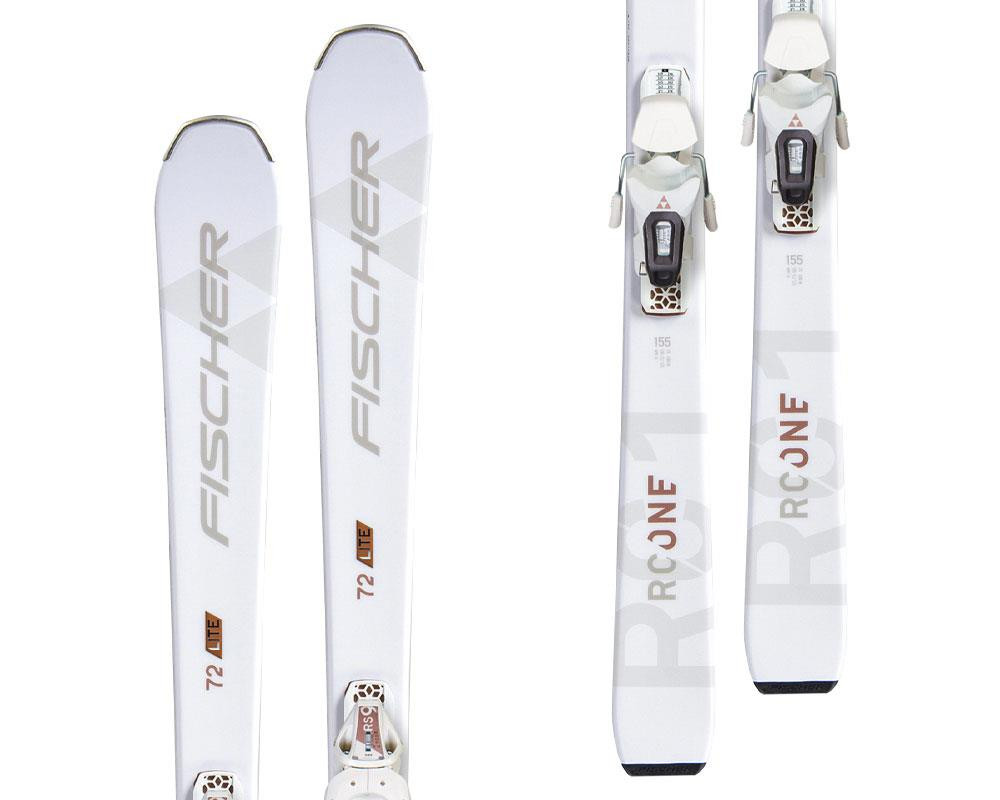 NARTY FISCHER 221V RC ONE LITE 72 L Z WIĄZANIAMI