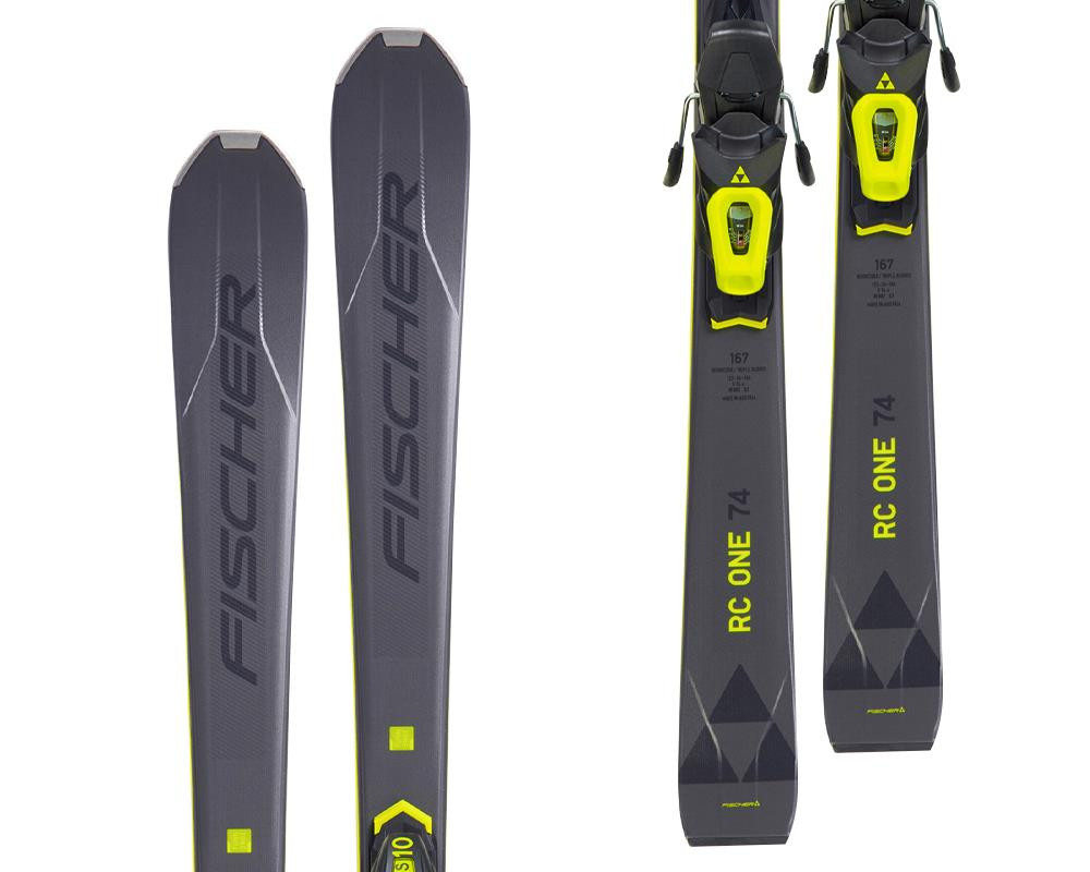 NARTY FISCHER 9622 RC ONE 74 M Z WIĄZANIAMI