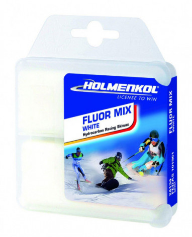 Smar bazowy Holmenkol 4134 niskofluorowy Fluormix white 2x35