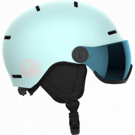 Kask Zimowy Salomon 9400 Orka Visor Jr