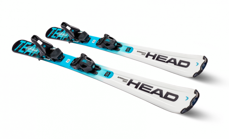 NARTY HEAD 4203 SUPERSHAPE TEAM EASY JR z wiązaniami