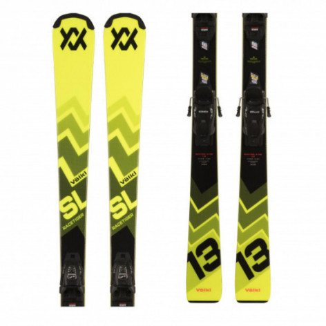 Narty Volkl 0220 Racetiger Pro Jr z wiązaniami