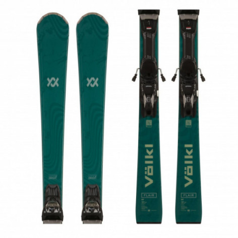 Narty Volkl 0052 Flair Mt z wiązaniami