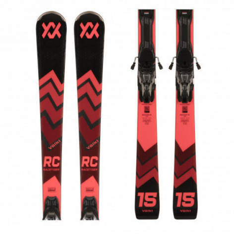 Narty Volkl 0005 Racetiger Rc z wiązaniami