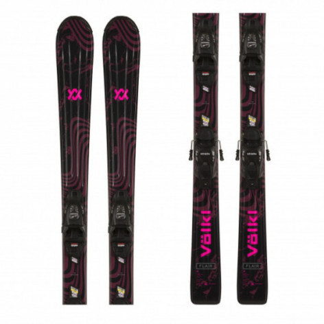 Narty Volkl 0257 Flair Jr z wiązaniami
