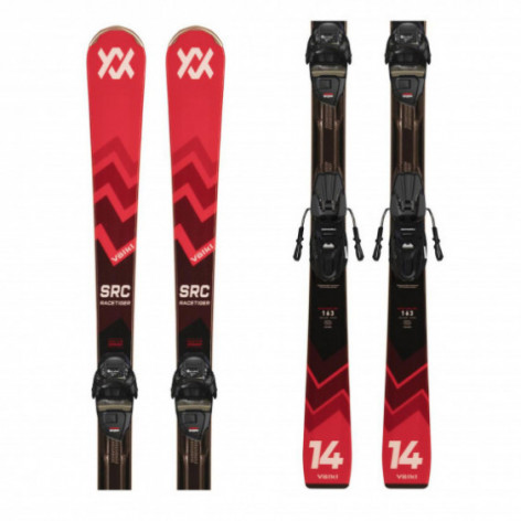 Narty Volkl 0010 Racetiger Src z wiązaniami