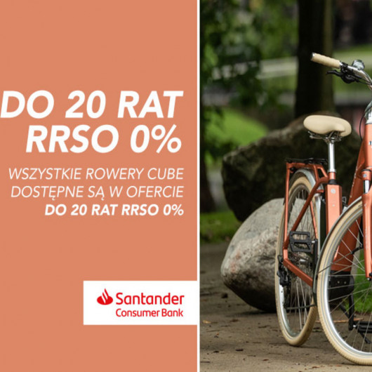 20 rat RRSO 0% na Twój wymarzony rower