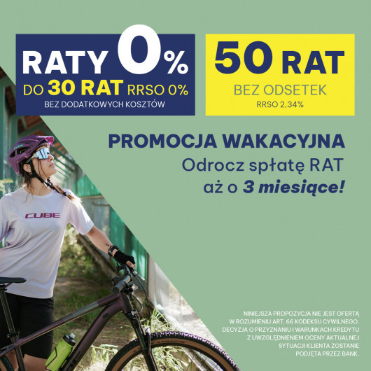 Kupuj na Raty 0% - Spełnij swoje rowerowe marzenia